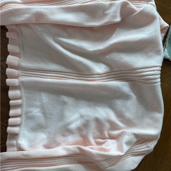 Pink Ruffled Cardigan - Picture 2 of 2